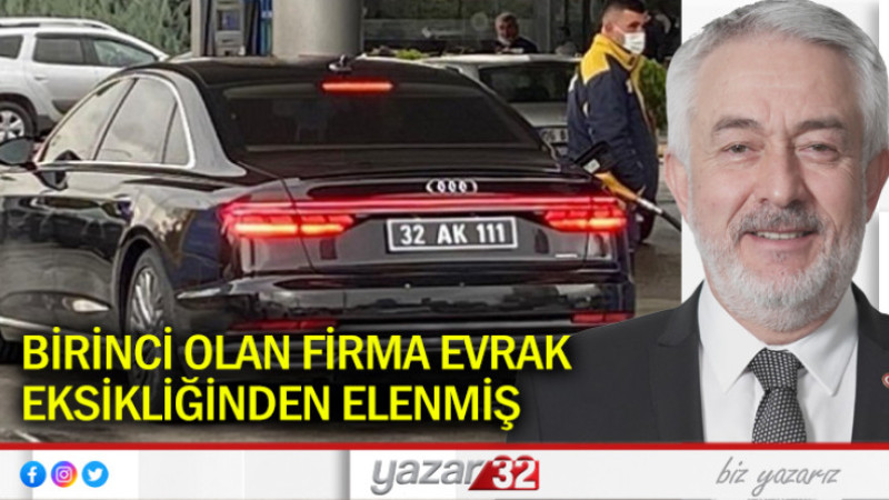 O AUDI NEDEN HEDİYE EDİLDİ?