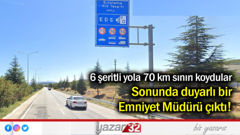 KEÇİBORLU YOLU'NDA HIZ SINIRI ARTIRILACAK