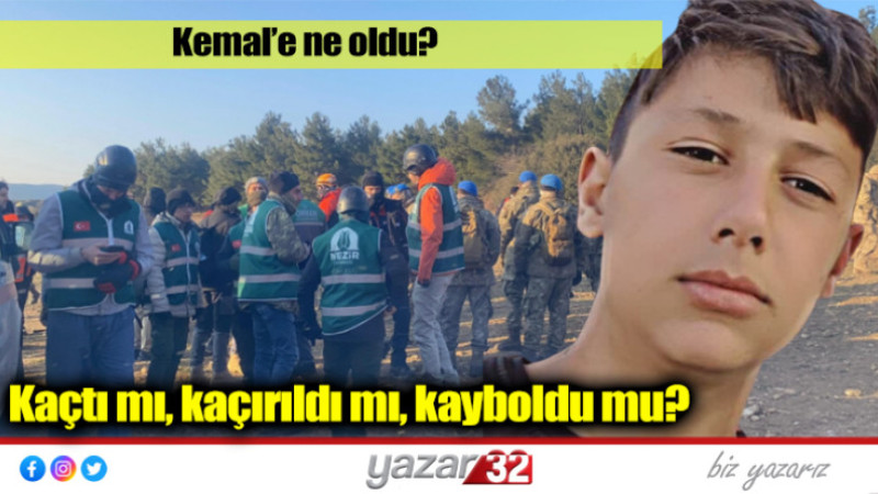 Kaçtı mı, kaçırıldı mı, kayboldu mu?