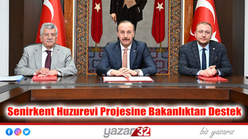 Senirkent Huzurevi Projesine Bakanlıktan Destek